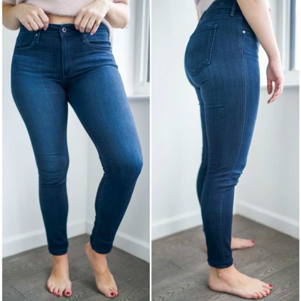 Ag Adriano Goldschmied Indigo Skinny Jeans